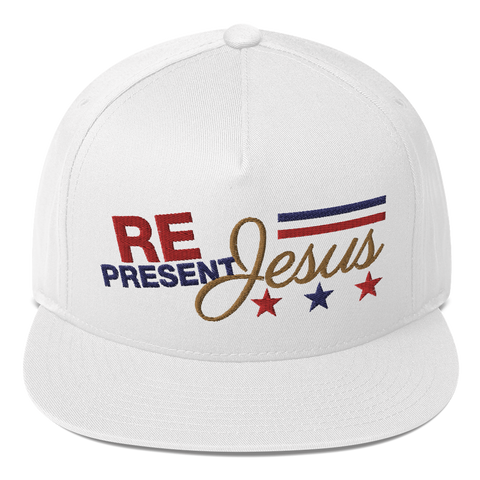 REpresent Jesus Snapback (Red/White)