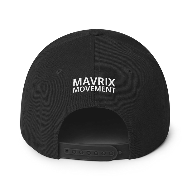Mavrix Black and Green 3D Logo Snapback (2 colors)