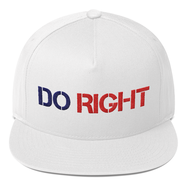 Do Right Snapback (white)