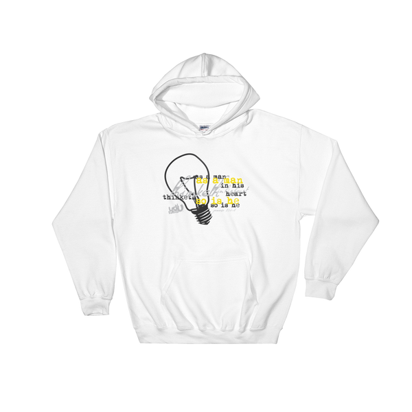 As A Man Thinks Hoodie (2 colors)