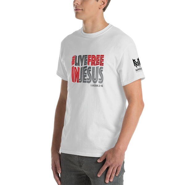 #LIVEFREEINJESUS - Mavrix (5X) T-Shirt (4 colors)