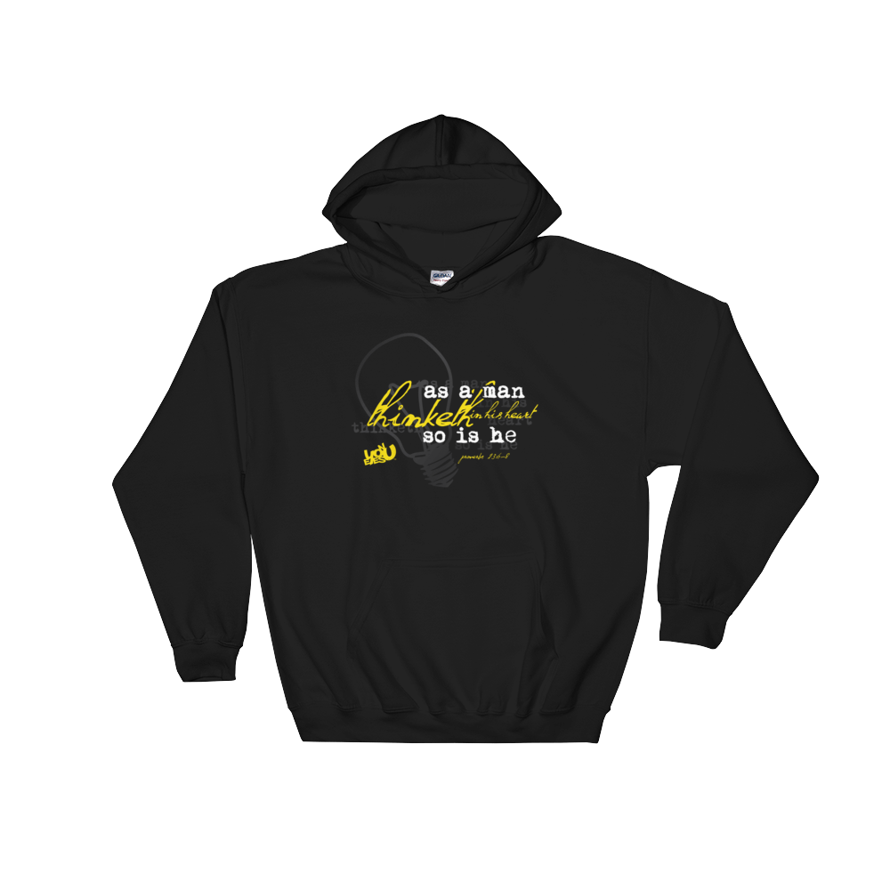 As A Man Thinks Hoodie (2 colors)