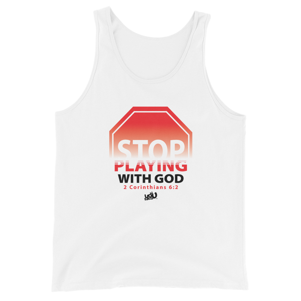 Stop Playing With God Tank (3 colors)