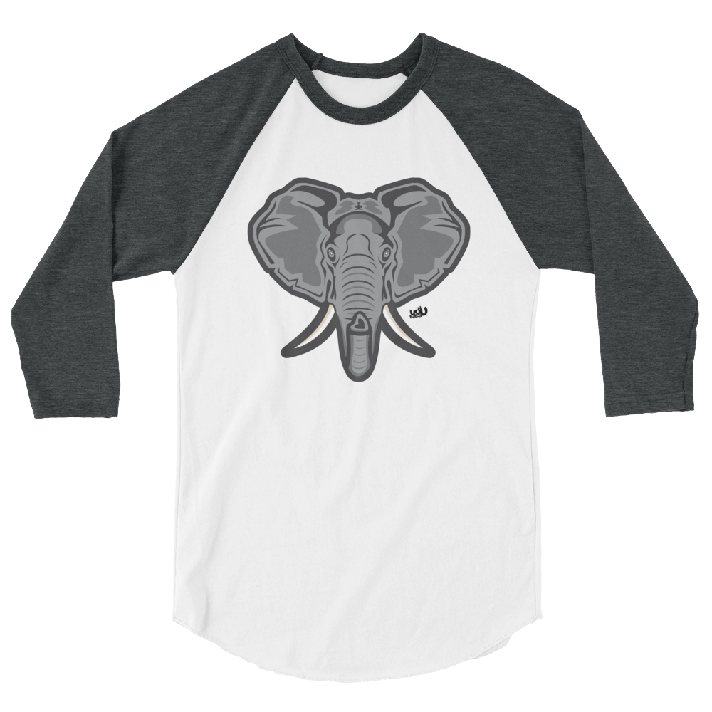An Elephant Raglan (2 colors)
