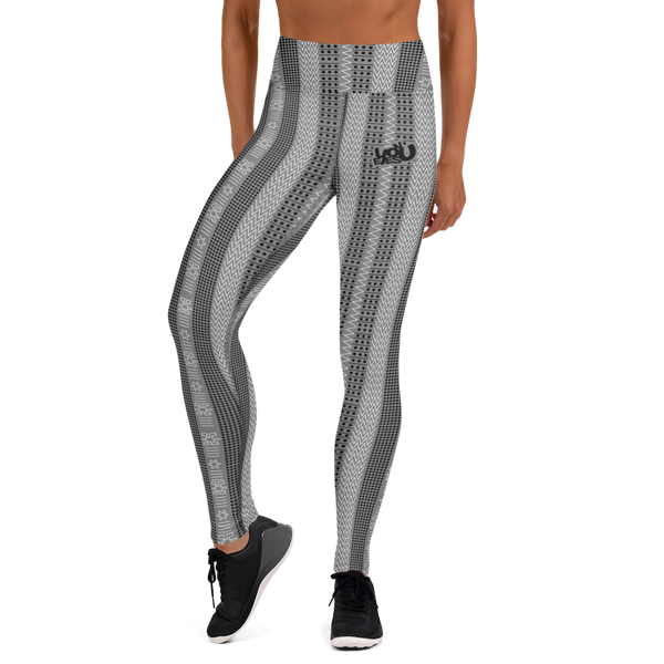 Peace Pattern Yoga Leggings