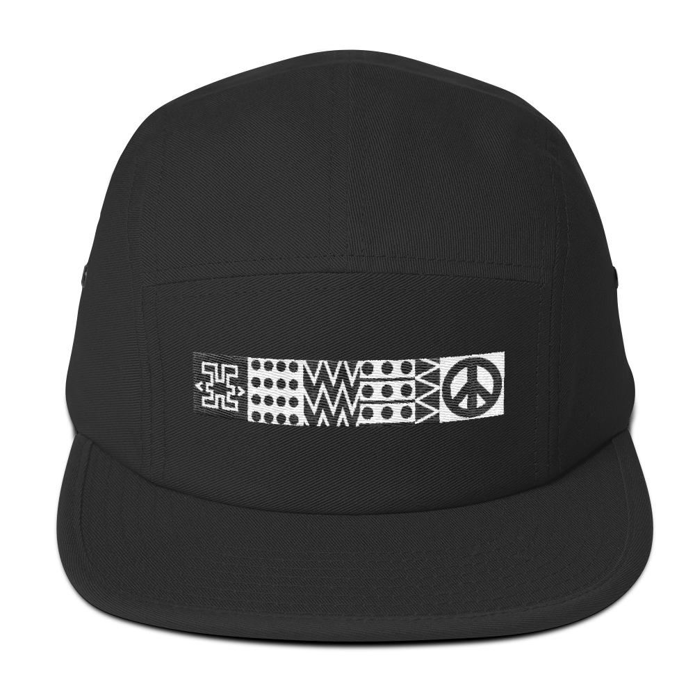 Peace Five Panel Hat (2 colors)