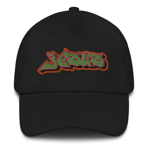 Jesus Graffiti Dad Hat (3 colors)