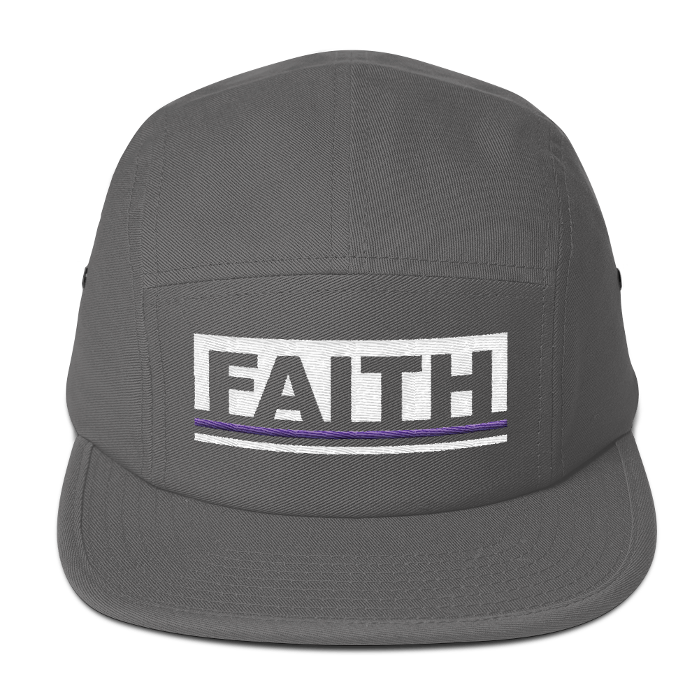 Faith Five Panel Cap (3 colors)