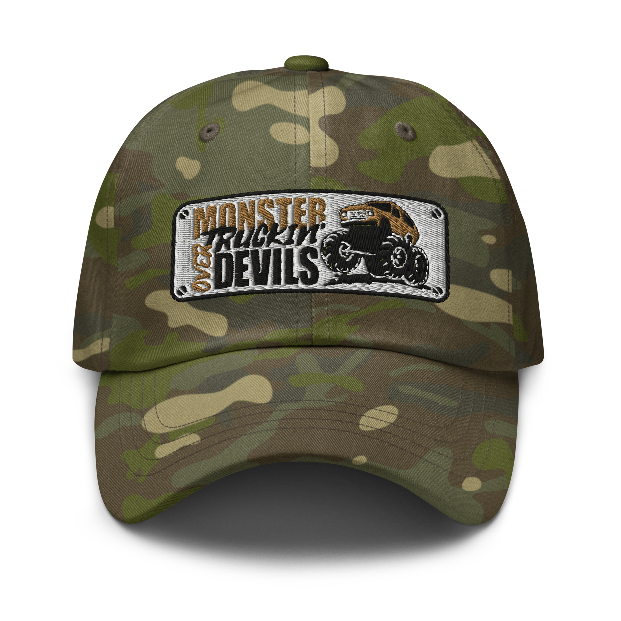 Bars - Monster Truckin' (Army) Dad Hat