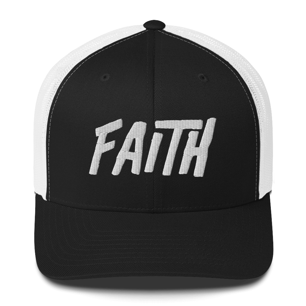 Faith - Heb. 11:1 3D Trucker (7 colors)