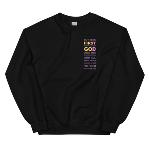 Put God First Sweatshirt (4 colors)