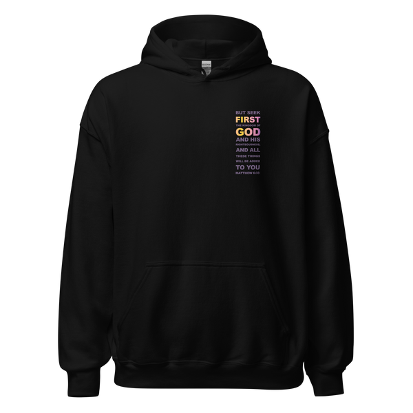 Put God First Hoodie (4 colors)