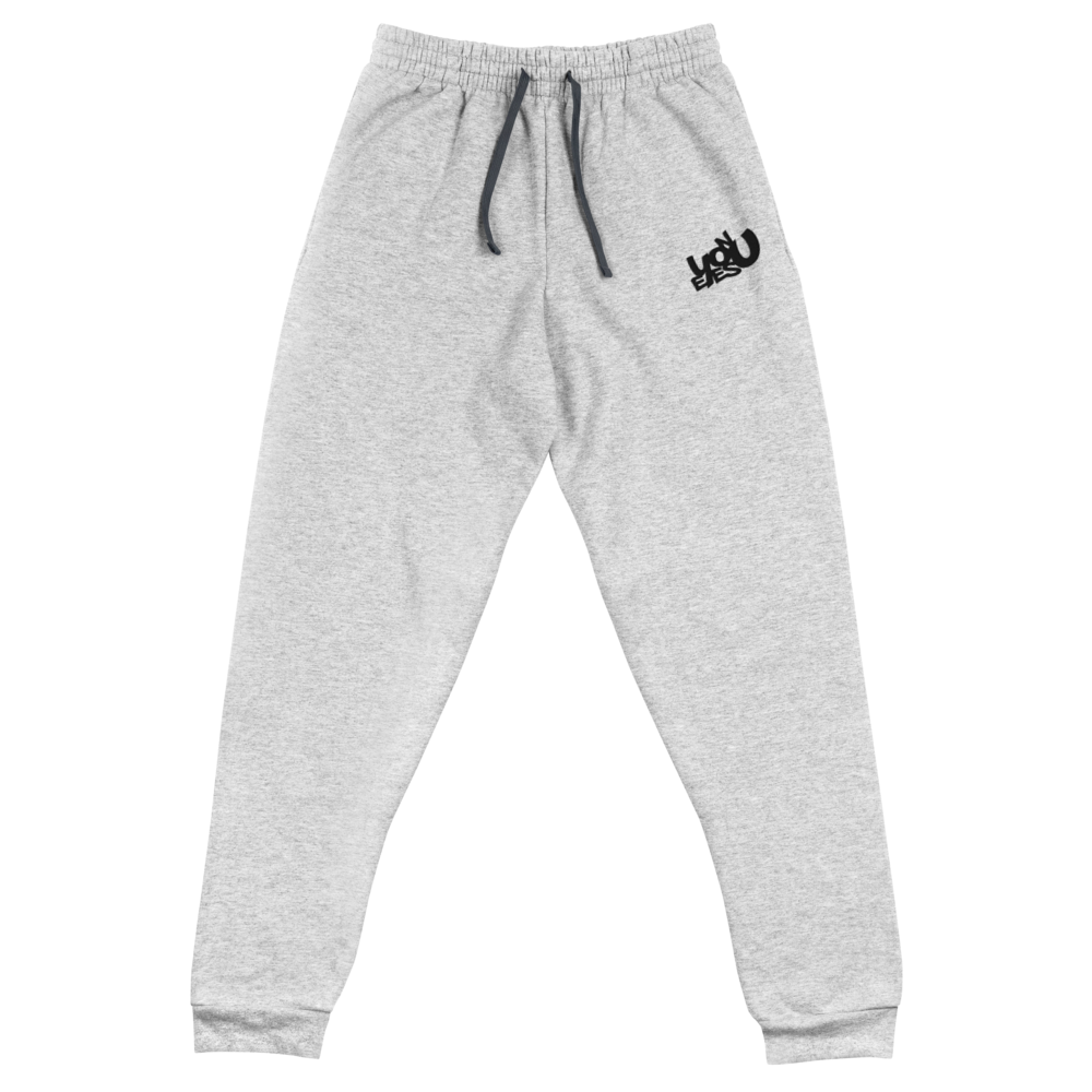 Black Embroidered Joggers (2 colors)