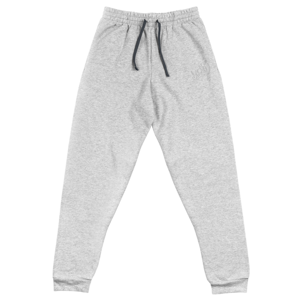 EOYC White Embroidered Joggers (4 colors)