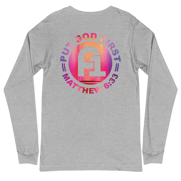 Put God First Long Sleeve Tee (4 colors)