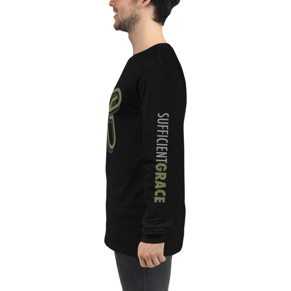 Sufficient Grace Cross - Long Sleeve Tee (2 colors)