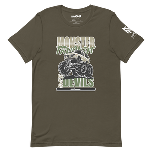 Bars - Monster Truckin' (Army) T-Shirt