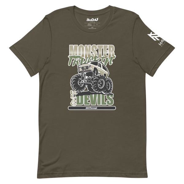 Bars - Monster Truckin' (Army) T-Shirt