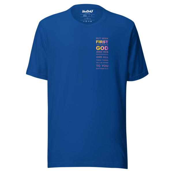 Put God First T-Shirt (5 colors)