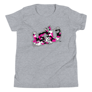 EOY Pink Camo - Youth T-Shirt (4 colors)