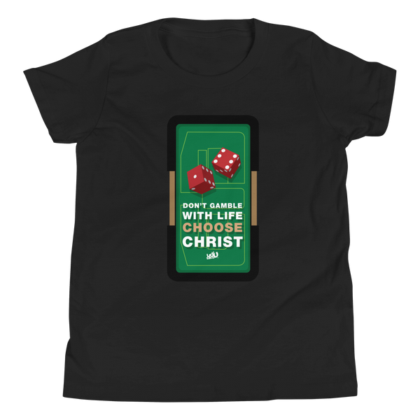 Don't Gamble - Youth T-Shirt (3 colors)
