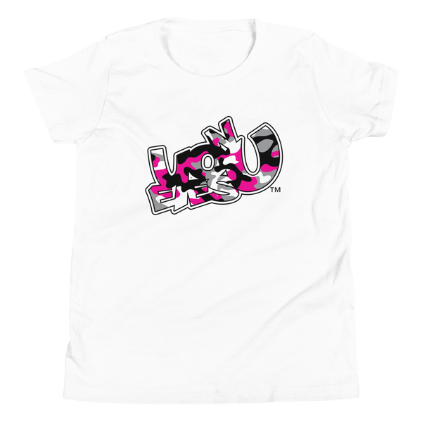 EOY Pink Camo - Youth T-Shirt (4 colors)