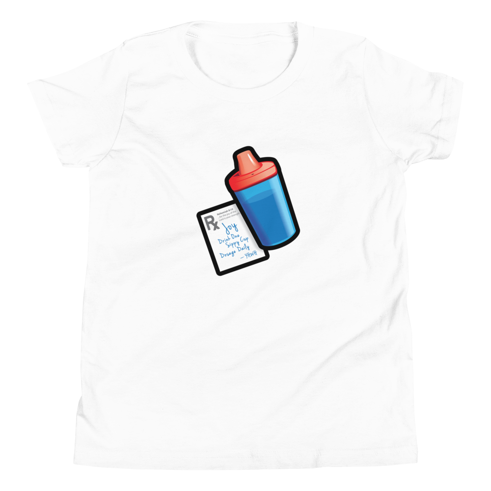 Sippy Cup (Jace Edition) - Youth T-Shirt (red/blue)