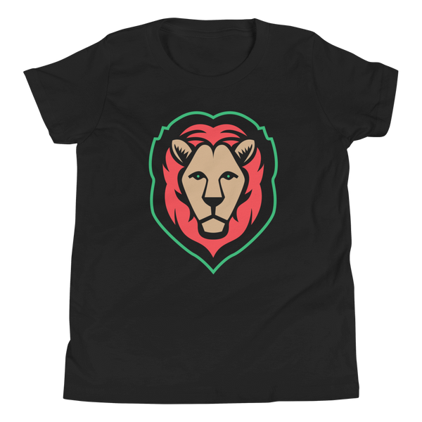 Lion - Red/Black/Green T-Shirt - Youth (2 colors)