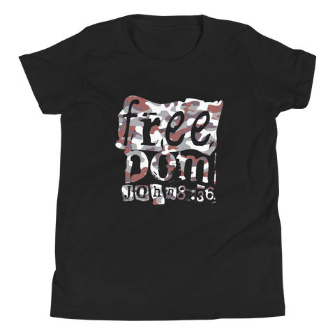 Freedom - Bourdeaux - Youth T-Shirt (2 colors)