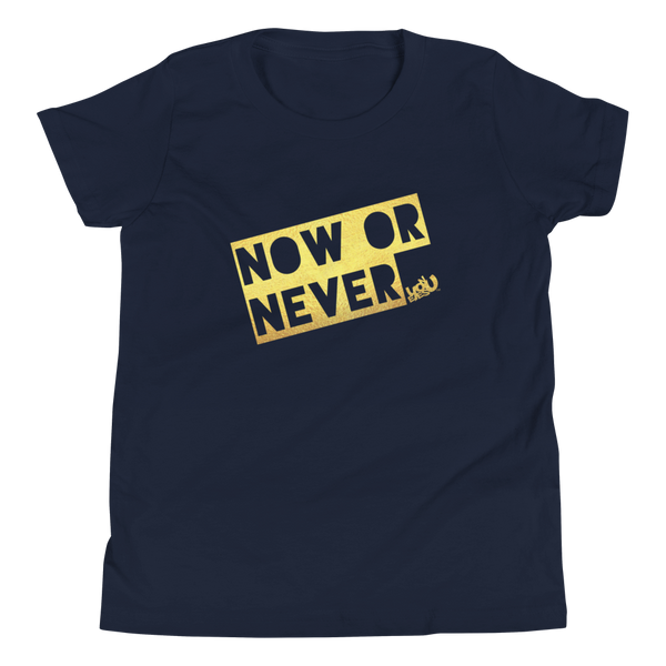 Now or Never T-Shirt - Youth (4 colors)