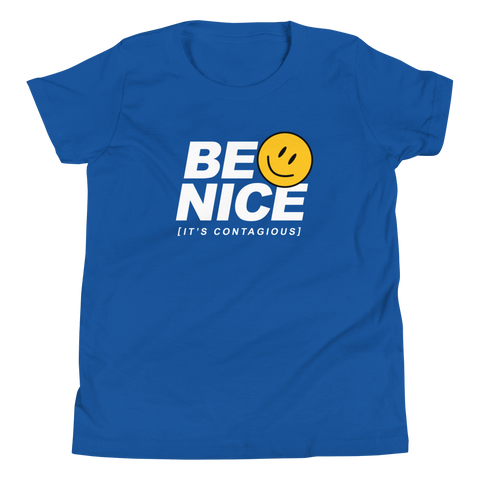 Be Nice - Youth T-Shirt (4 colors)