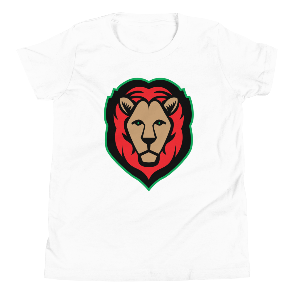 Lion - Red/Black/Green T-Shirt - Youth (2 colors)